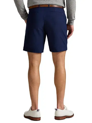Polo Ralph Lauren Men's Tab Waist Tailored Shorts - Refined Navy | Thumbnail 4 Polo Ralph Lauren Men's Tab Waist Tailored Shorts - Refined Navy | Thumbnail 4