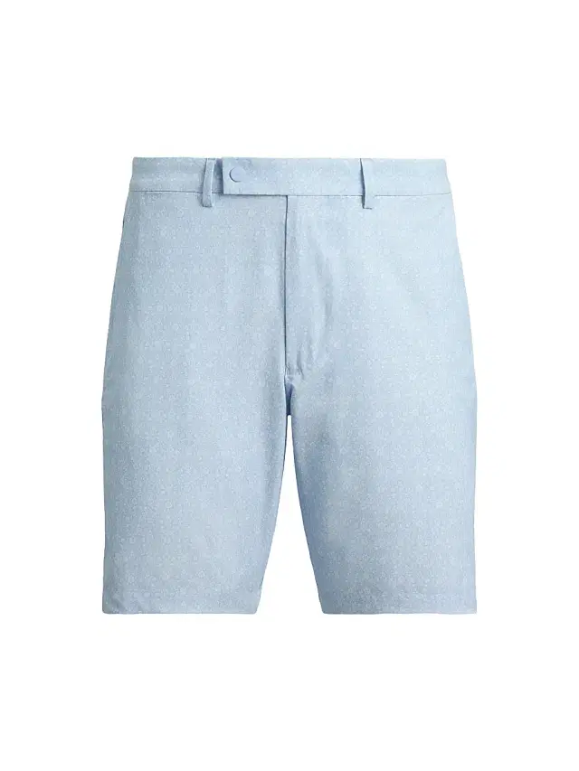 Polo Ralph Lauren Men's Classic Floral Flat Front Shorts - Wedge Floral Office Blue