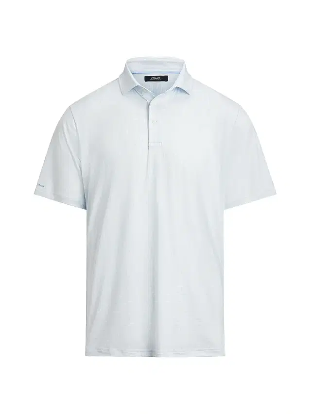 Polo Ralph Lauren Men's Featherweight Airflow Performance Polo Shirt - Birdie Check Office Blue