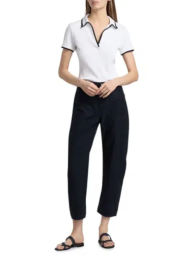 rag & bone Women's Stevie Utility Tapered Cotton Pants - Sal | Thumbnail 2