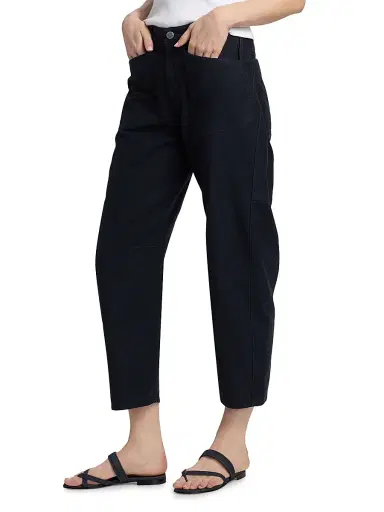 rag & bone Women's Stevie Utility Tapered Cotton Pants - Sal | Thumbnail 4