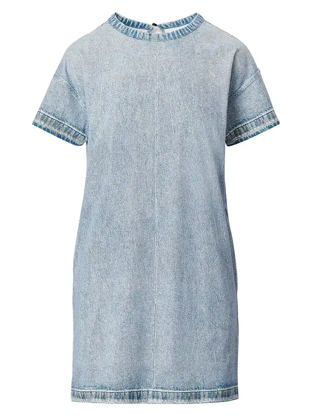 rag & bone Women's rb Miramar Kelly Jersey T-Shirt Minidress - Seaside