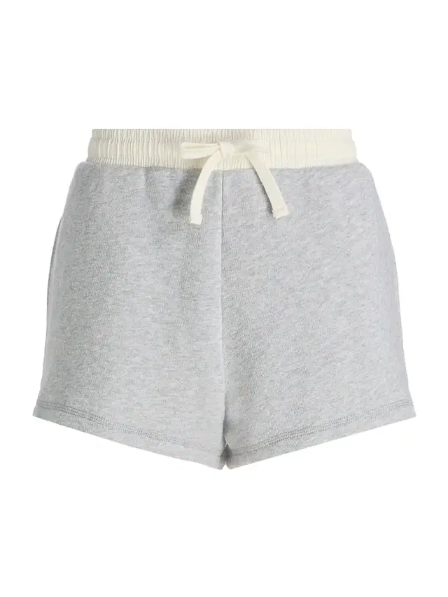 rag & bone Women's Cotton-Blend Terry Sweatshorts - Heather Grey