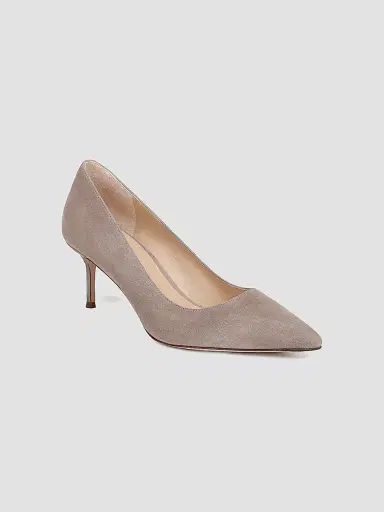 Veronica Beard Women's Rita 65MM Suede Pumps - Bark - Size 11 | Thumbnail 2