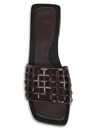 Vince Women's Barbara Jelly PVC Slide Sandals | Thumbnail 3 Vince Women's Barbara Jelly PVC Slide Sandals | Thumbnail 3