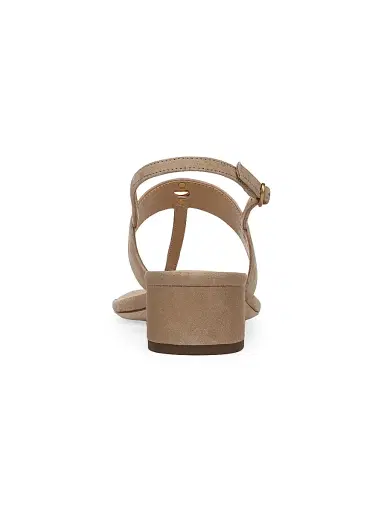 Veronica Beard Women's Andie 35MM Suede Slingback Sandals - Sand - Size 9 | Thumbnail 3 Veronica Beard Women's Andie 35MM Suede Slingback Sandals - Sand - Size 9 | Thumbnail 3