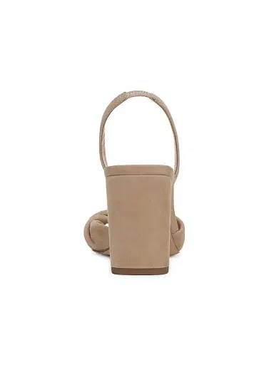Veronica Beard Women's Tullia 75MM Suede Slingback Block-Heel Sandals - Sand - Size 11 | Thumbnail 3
