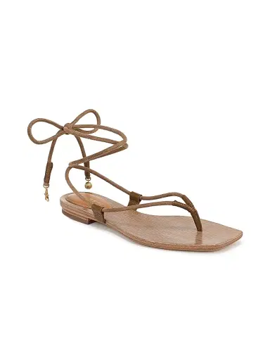 Veronica Beard Women's Rosetta Strappy Suede Sandals - Chestnut - Size 11 | Thumbnail 2 Veronica Beard Women's Rosetta Strappy Suede Sandals - Chestnut - Size 11 | Thumbnail 2