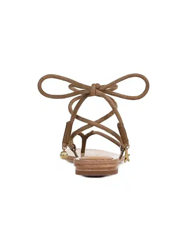 Veronica Beard Women's Rosetta Strappy Suede Sandals - Chestnut - Size 11 | Thumbnail 3 Veronica Beard Women's Rosetta Strappy Suede Sandals - Chestnut - Size 11 | Thumbnail 3