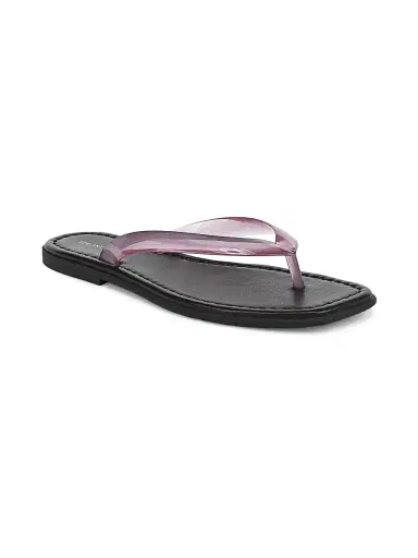 Veronica Beard Women's Clea Jelly Flip-Flops - Orchid Haze - Size 9 | Thumbnail 2 Veronica Beard Women's Clea Jelly Flip-Flops - Orchid Haze - Size 9 | Thumbnail 2
