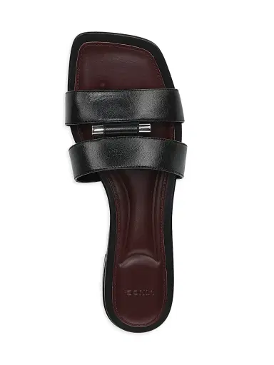 Vince Women's Piper Hardware-Detail Leather Sandals | Thumbnail 4