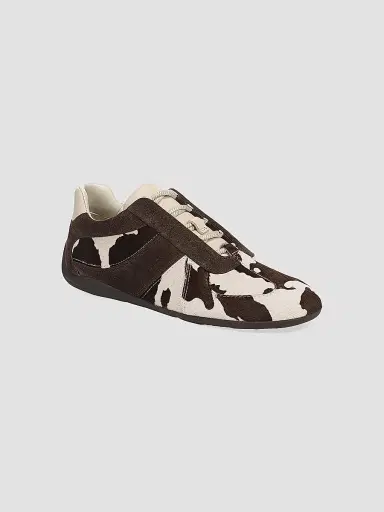 Vince Women's Solaris Calf Hair Trainer Sneakers - Animal | Thumbnail 2