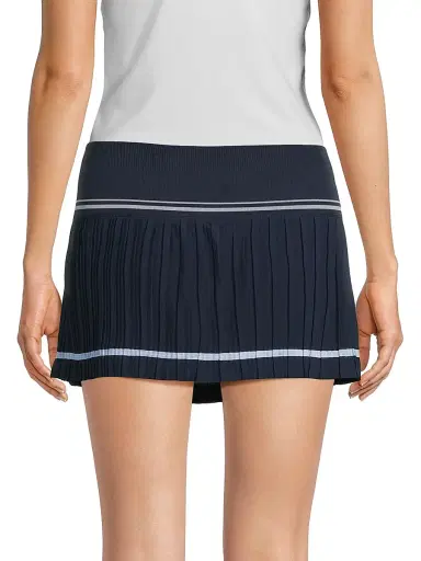 Lucky in Love Women's Core Motion Pleated Mini Skort - Midnight | Thumbnail 5