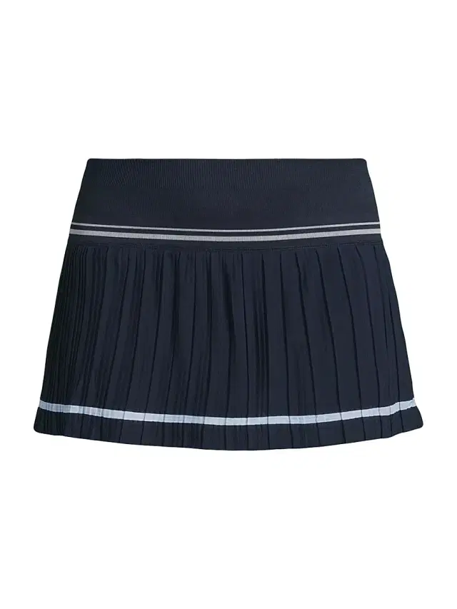 Lucky in Love Women's Core Motion Pleated Mini Skort - Midnight