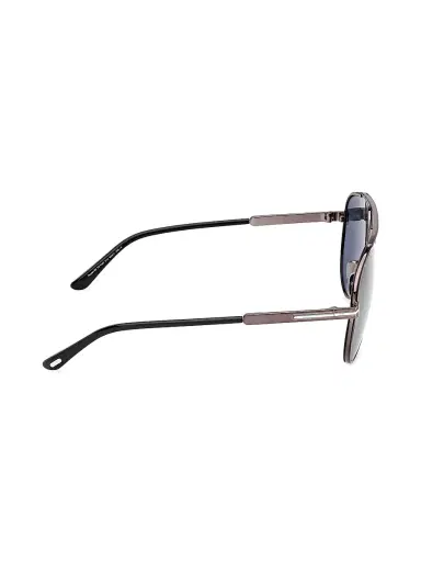 Tom Ford Men's Rupert 63MM Metal Pilot Sunglasses - Black Blue | Thumbnail 7 Tom Ford Men's Rupert 63MM Metal Pilot Sunglasses - Black Blue | Thumbnail 7