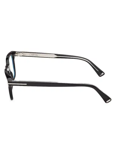 Tom Ford Men's 50MM Blue Block Square Eyeglasses - Black | Thumbnail 3 Tom Ford Men's 50MM Blue Block Square Eyeglasses - Black | Thumbnail 3