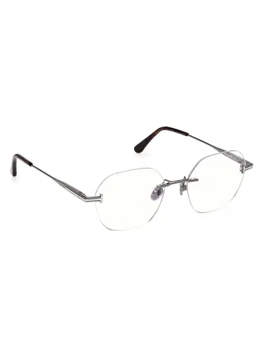 Tom Ford Men's Oval 50MM Glasses - Black | Thumbnail 8 Tom Ford Men's Oval 50MM Glasses - Black | Thumbnail 8