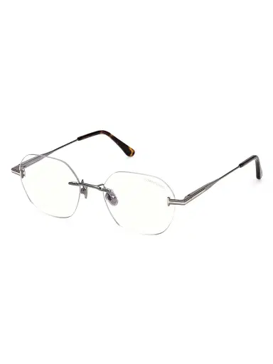 Tom Ford Men's Oval 50MM Glasses - Black | Thumbnail 1 Tom Ford Men's Oval 50MM Glasses - Black | Thumbnail 1