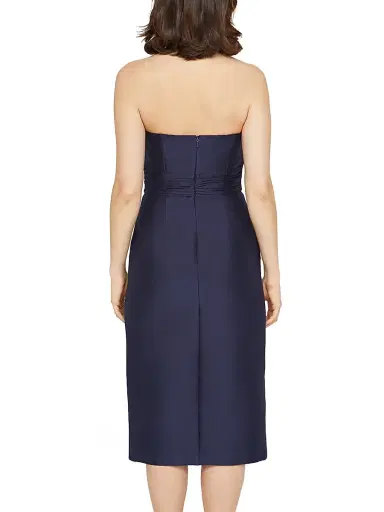 Kay Unger Women's Ria Floral-Embellished Sheath Cocktail Dress - Dark Sky | Thumbnail 4