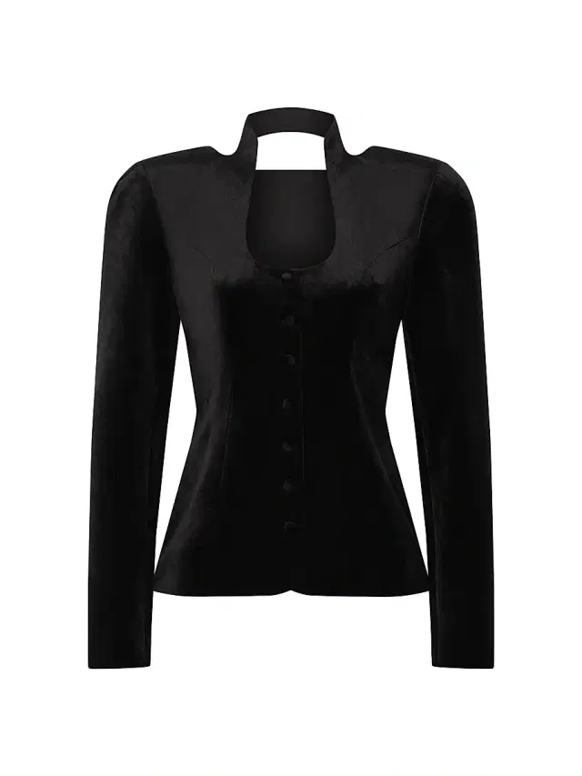 Et Ochs Women's Vaud Tailored Velvet Jacket - Black