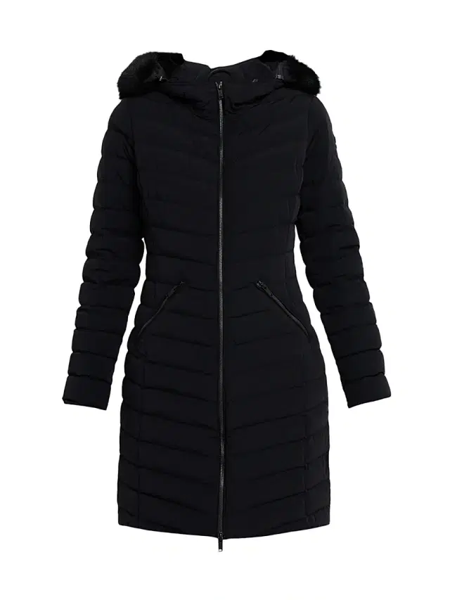 Moose Knuckles Women's Andesite Shearling & Down Parka - Black