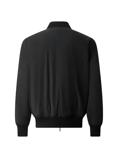 Moose Knuckles Men's Freehang Brixton Down Bomber Jacket - Black | Thumbnail 3