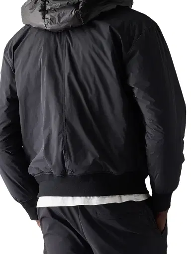 Moose Knuckles Men's Freehang Brixton Down Bomber Jacket - Black | Thumbnail 6