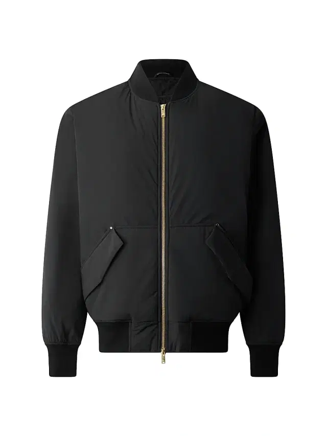 Moose Knuckles Men's Freehang Brixton Down Bomber Jacket - Black