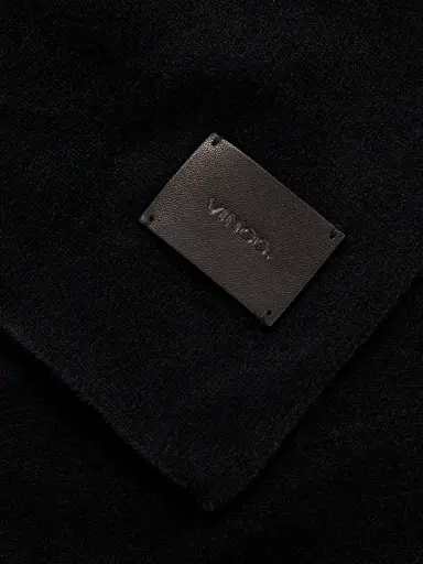 Vince Women's Cashmere Blanket Wrap - Black | Thumbnail 5 Vince Women's Cashmere Blanket Wrap - Black | Thumbnail 5