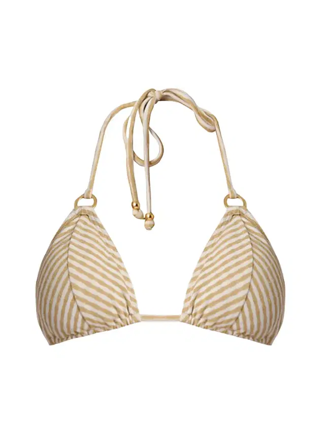 Shoshanna Women's Mitered Triangle Bikini Top