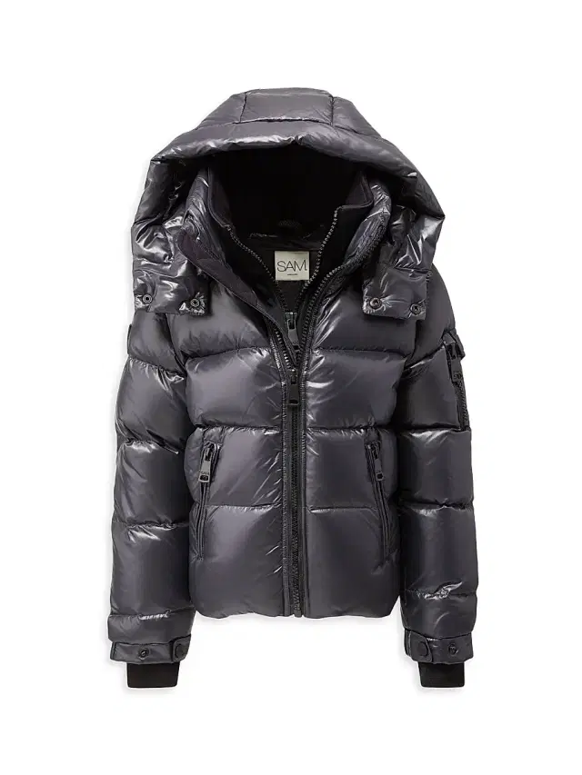 SAM. Little Boy's & Boy's Glacier Down Puffer Jacket - Steel