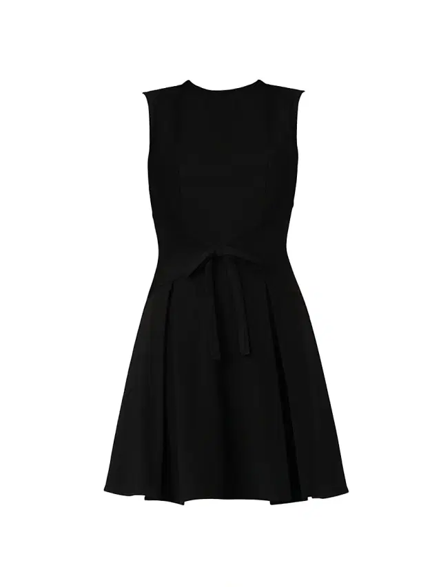 Shoshanna Women's Heather Bow Front Minidress - Jet