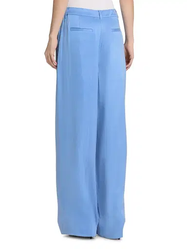 Kobi Halperin Women's Mason Drawstring Wide-Leg Pants - Blue Jay | Thumbnail 5