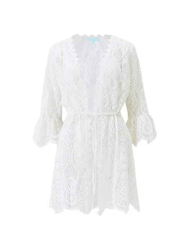 Melissa Odabash Women's Naia Lace Cover-Up - White