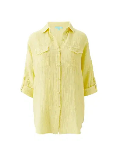 Melissa Odabash Women's Elena Oversize Muslin Shirt | Thumbnail 1 Melissa Odabash Women's Elena Oversize Muslin Shirt | Thumbnail 1