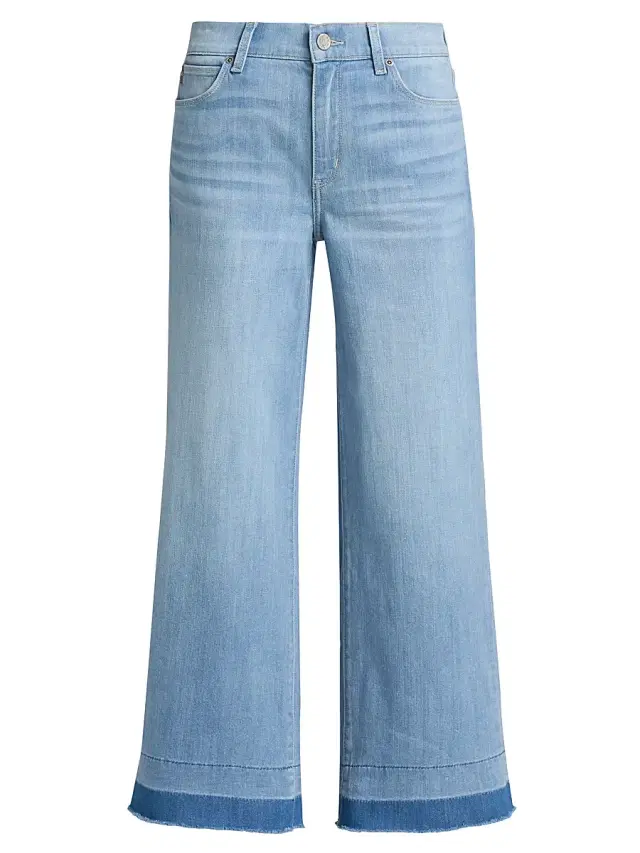 Kobi Halperin Women's Rafaella Stretch-Denim High-Rise Crop Jeans - Light Indigo