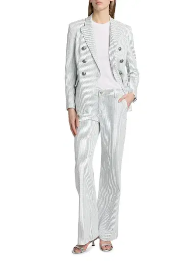 Kobi Halperin Women's Keren Striped Straight-Leg Pants -  Multi | Thumbnail 2