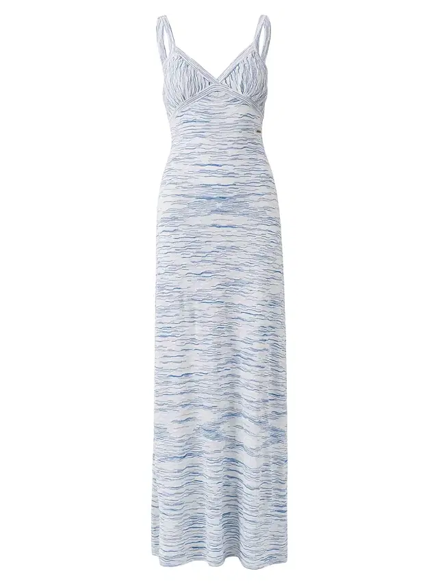 Melissa Odabash Women's Colada Space-Dyed Maxi Dress - Blue