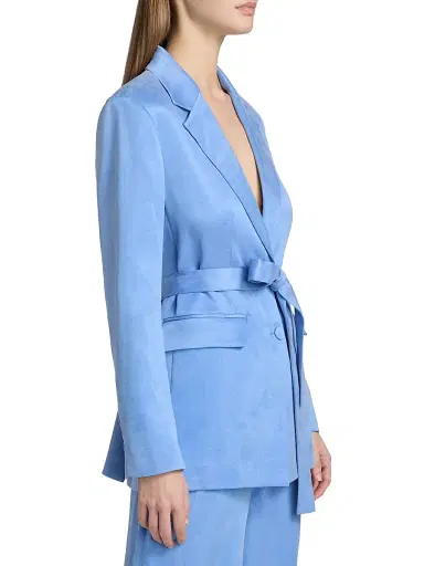 Kobi Halperin Women's Jessi Tie-Waist Blazer - Blue Jay | Thumbnail 4