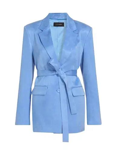 Kobi Halperin Women's Jessi Tie-Waist Blazer - Blue Jay | Thumbnail 1