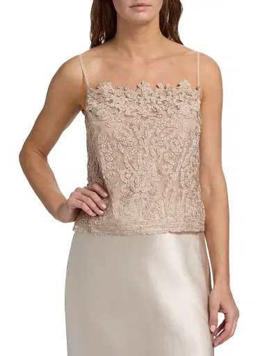 Kobi Halperin Women's Giselle Textured Cami Blouse - Antique | Thumbnail 3