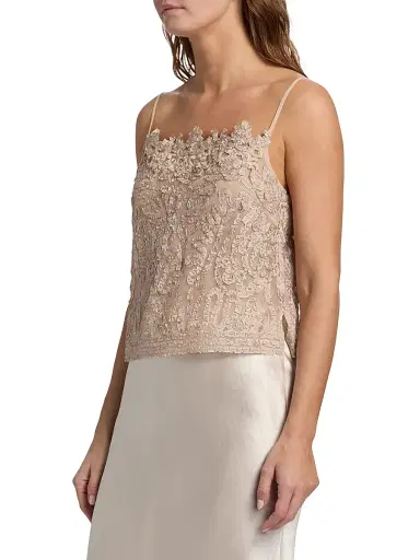 Kobi Halperin Women's Giselle Textured Cami Blouse - Antique | Thumbnail 4