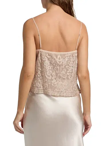 Kobi Halperin Women's Giselle Textured Cami Blouse - Antique | Thumbnail 5