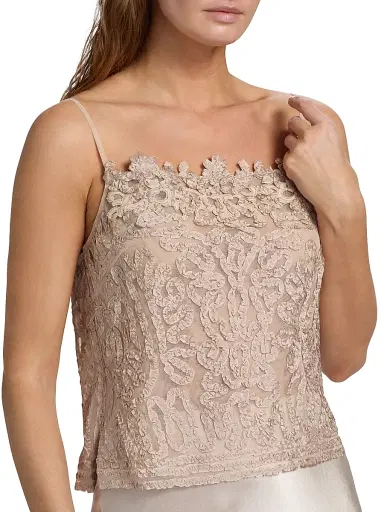 Kobi Halperin Women's Giselle Textured Cami Blouse - Antique | Thumbnail 6