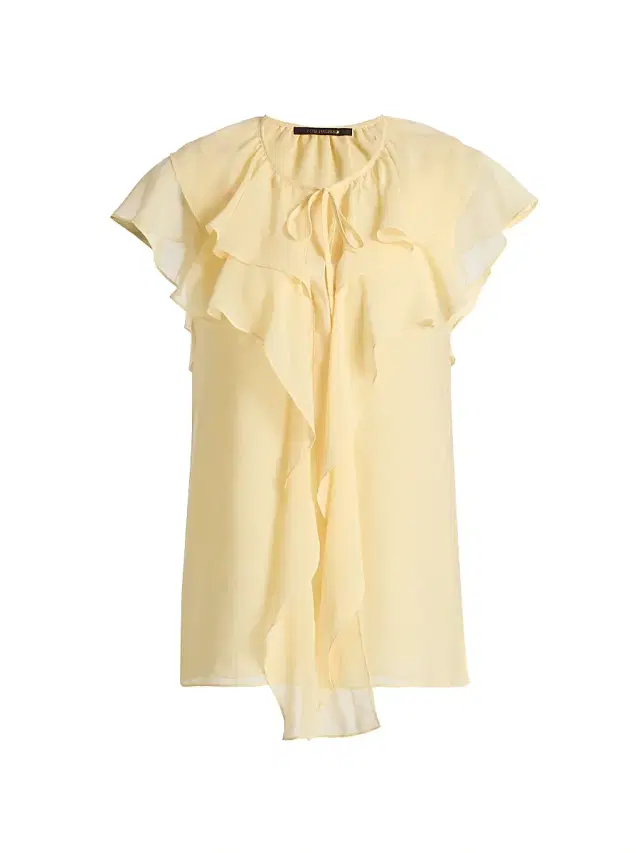 Kobi Halperin Women's Maren Ruffled Chiffon Blouse - Chamomile