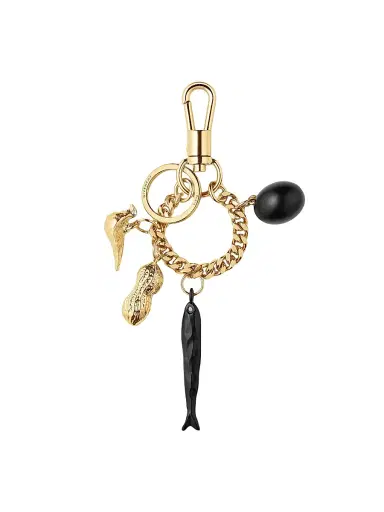Givenchy Women's Lucky Charms Key Chain in Metal | Thumbnail 1 Givenchy Women's Lucky Charms Key Chain in Metal | Thumbnail 1