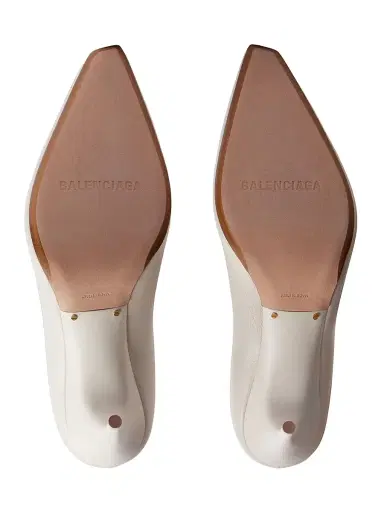 Balenciaga Women's Duchesse Pump Heels - White Snow - Size 11 | Thumbnail 5 Balenciaga Women's Duchesse Pump Heels - White Snow - Size 11 | Thumbnail 5