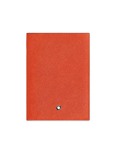 Montblanc Sartorial Leather Passport Holder - Orange | Thumbnail 1