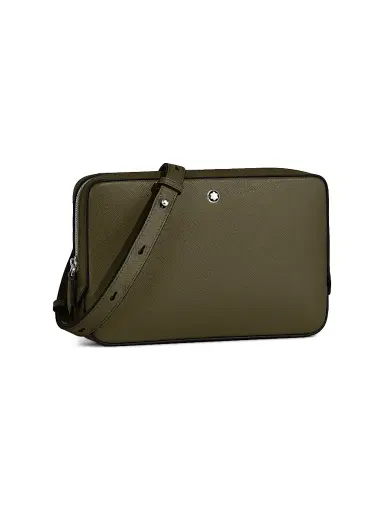 Montblanc Men's Sartorial Leather Small Crossbody Bag | Thumbnail 2