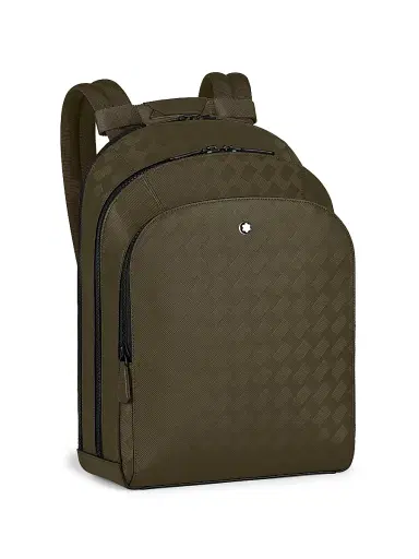 Montblanc Men's Extreme 3.0 Leather Backpack - Green | Thumbnail 2 Montblanc Men's Extreme 3.0 Leather Backpack - Green | Thumbnail 2